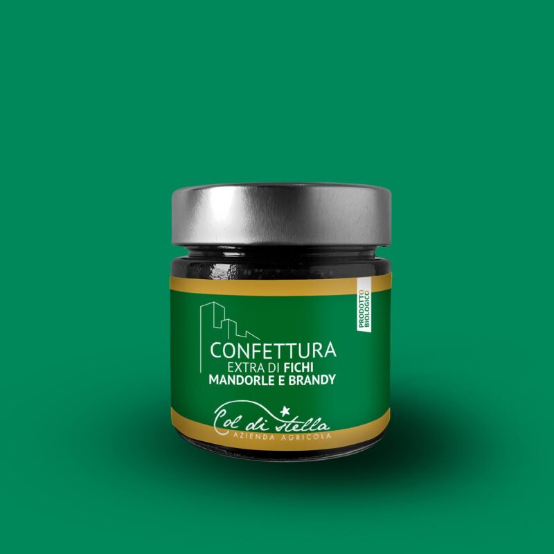 Confettura Extra di fichi, mandorle e brandy BIO - Azienda Agricola Col di Stella