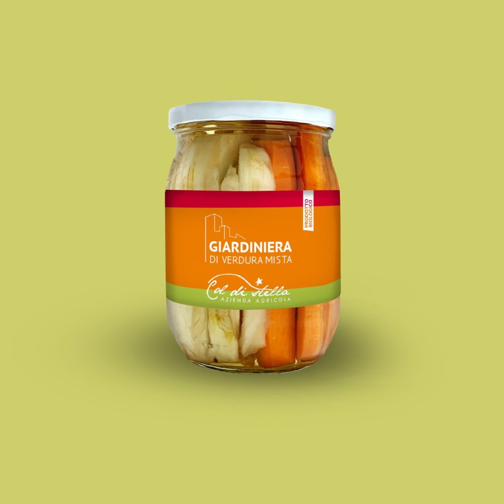 Giardiniera di verdure miste BIO - Azienda Agricola Col di Stella